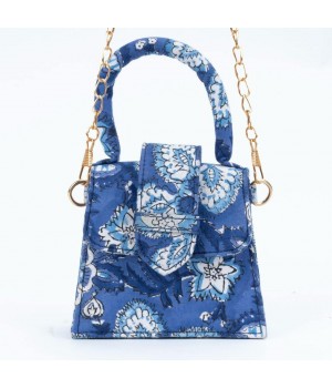 Summer Breeze Blockprinted Chiq Bag Premium luxury Women Mini Bags Made in India Product from Indian Manufacturer and Exporter