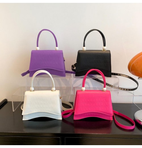 2024 new fashion mini purse and Tote Leather women's One shoulder Clutch chain women's purse