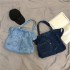 sac a main femme casual shoulder messenger bag canvas tote denim jean bag Purse And Handbags
