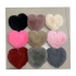 New Arrival Casual Chain Fur Bags Heart Shaped Lady Trendy Delicate Leisure Vintage Single Women Handbags Ladies Shoulder Bags