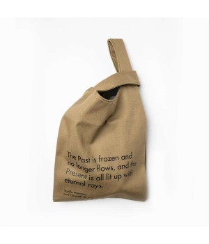 Twist Cotton Tote Bag Custom Printed Women Twist Bag For Small Accessories Lady Small Hand Bag