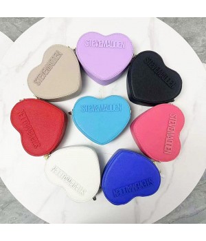 Heart Bag Brand 2025 Valentines Day Gift Ladies Shoulder Purses Luxury Designer Crossbody Love Heart Shape Bags For Women