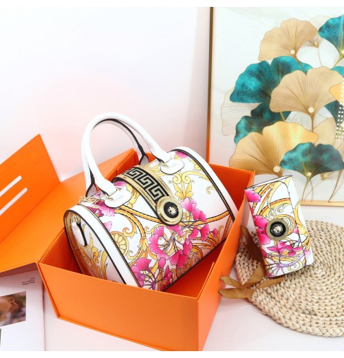 2025 Ladysky Fashion printing hand bags for women set of two ladies bags large capacity female bag trending manufacturer 29 cm