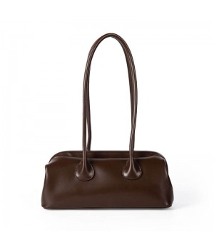 Supplier Women'S Pu Leather Casual New Fashion Trendy Boston Bag Womens Suede Shoulder Bags Woman