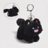 Best-selling Anime Cute Stuffed Animal Angry Cat Doll Coin Purse Bag Plush Kawaii Wallet with Zipper Keychain