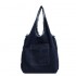 Large Capacity Hong Kong Style Women's Casual Denim Shoulder Bag New Fashionable Backpack with Lazy Style for Students