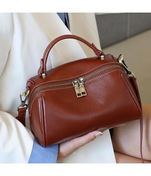 WESTAL Vintage Soft Genuine Leather Handbag Ladies Top Handle Hand Bag Leather Cross Body Bag Women Crossbody Shoulder Bag