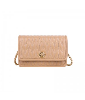 Chain Fashion Women's Shoulder Bag Simple Texture Small Square Bag Shoulder Crossbody Bag