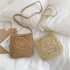 Boho Style Women's Messenger Bags Grass Rope Single Shoulder Chic For Girls Summer Beach Bag Macrame Hand Bag