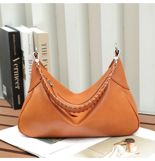 New genuine leather women's shoulder bag Underarm bag Casual fashion high quality vegetable tanned cowhide ladies bag New genuine leather women's shoulder bag Underarm bag Casual fashion high quality vegetable tanned cowhide ladies bag