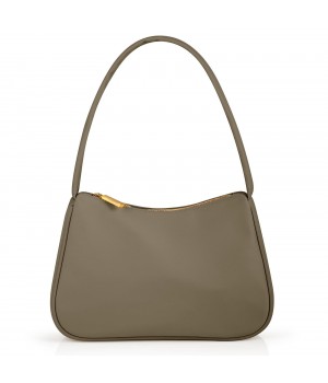 Summer Casual Korean Version Women's Small Shoulder Handbag Comfortable New Armpit Bag with Zipper Closure Simple Fashion Girls