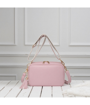 New Large Capacity Female PU Leather Shoulder Bag Cross-Border Fashion Girls Women's Shoulder Bag