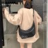 Versatile soft Leather design zipper Crossbody Dumpling bag Customized large capacity women's Genuine Leather shoulder Bags