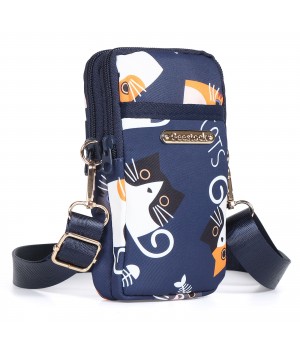 Fashion sports phone arm bag Painted pattern running outdoor men's and women's outdoor small storage bag