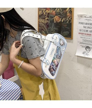 New Style Women's Shoulder Bag Fashion and Versatile Sweet Girls Underarms Bag Ita Bag