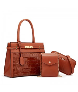 Ladies' Vintage Handbag New PU Leather Single Strap Zipper Portable Canvas Polyester Fashionable Mother Shoulder Sling Factory