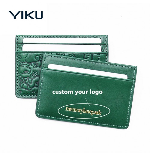 Classic Custom Logo Gift Genuine Leather Card Case Wallet Slim Business Bank ID Credit Card Holder For Women Classic Custom Logo Gift Genuine Leather Card Case Wallet Slim Business Bank ID Credit Card Holder For Women