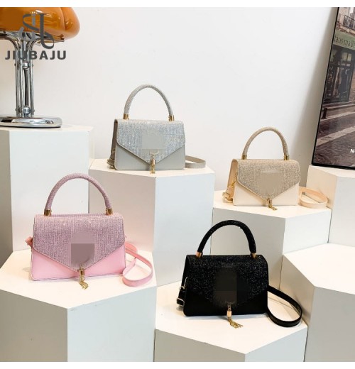 Casual Trend Simple Letter Hardware New Fashion Chain Crossbody Shoulder Bag for Women