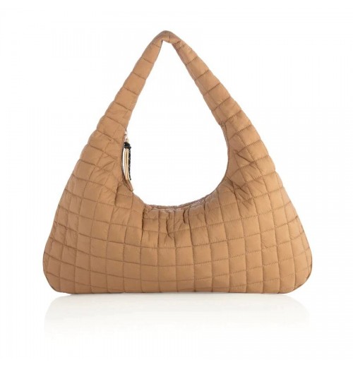 Factory Custom Logo Women's Quilted Handbag Nylon Puffer Shoulder Bag Soft Puffy Tote Bag Factory Custom Logo Women's Quilted Handbag Nylon Puffer Shoulder Bag Soft Puffy Tote Bag