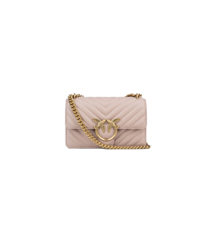 SHOULDER BAGS Women PINKO beige, pink, gold