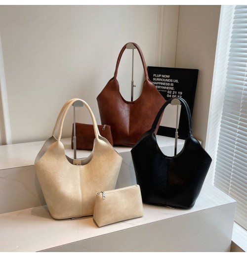 Hot Selling Wholesale Customized Large Capacity Women's Handbag Classic Simple Temperament Shoulder Bag Hot Selling Wholesale Customized Large Capacity Women's Handbag Classic Simple Temperament Shoulder Bag