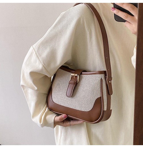 2024 New Patchwork Fashion Contrast Color Handbag Shoulder Bags Women Tote Shoulder Bag Casual Travel Hobo Underarm Bag 2024 New Patchwork Fashion Contrast Color Handbag Shoulder Bags Women Tote Shoulder Bag Casual Travel Hobo Underarm Bag